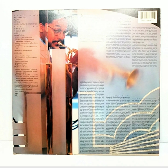 WYNTON MARSALIS THINK OF ONE VINYL LP - Picture 2 of 4